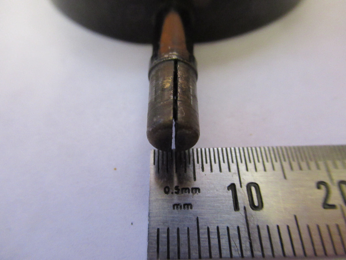 ANTIQUE BAUSCH LOMB MIRROR ASSEMBLY OPTICS MICROSCOPE PART AS PICTURED Y1-A-56