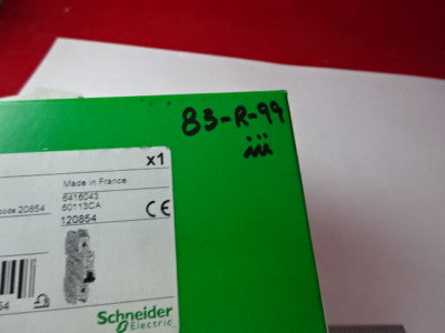 SCHNEIDER ELECTRIC MULTI 9 C60 20A CIRCUIT BREAKER 60113 FRANCE AS IS #83-R-99