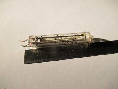 Antique Quartz Radio Crystal Russian Glass Holder Frequency Control