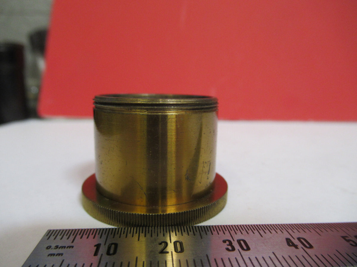 ANTIQUE BRASS UK RJ BECK DARK PHASE CONDENSER MICROSCOPE AS PICTURED &F8-A-65