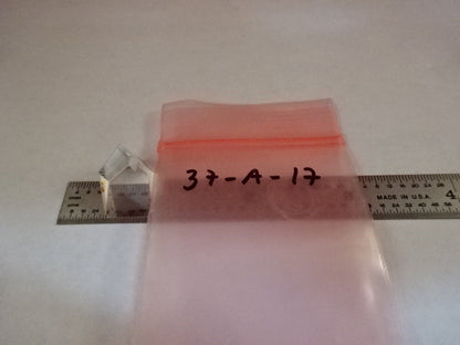 OPTICAL SMALL PRISM LASER OPTICS  AS IS BIN#37-A-17
