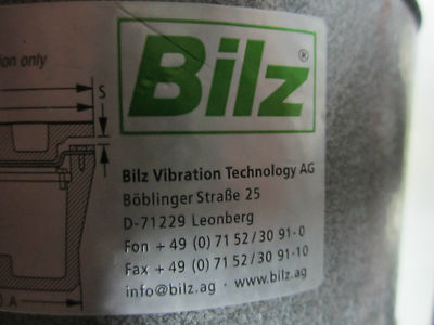 BILZ VIBRATION CONTROL TECHNOLOGY GERMANY PNEUMATIC AIR POWERED  #PMEL