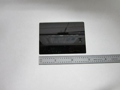 OPTICAL OPAQUE DARK GLASS LASER OPTICS AS IS BIN#L2-18