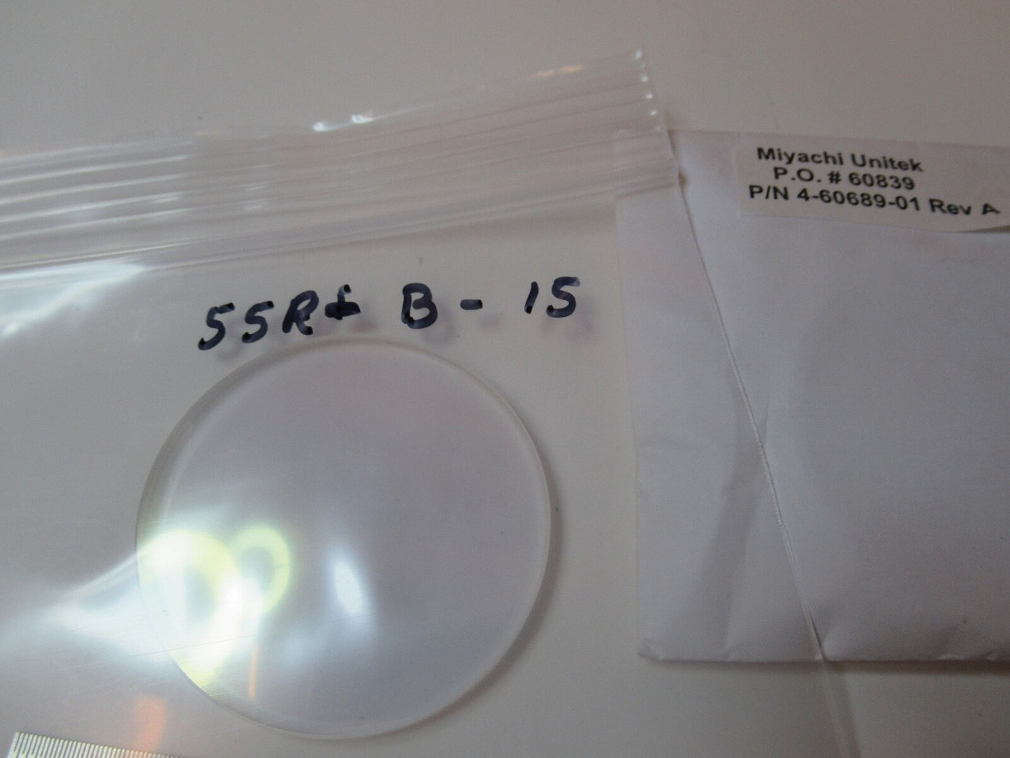Optical Lens Concave Convex Miyachi Unitek 4-60689 Optics