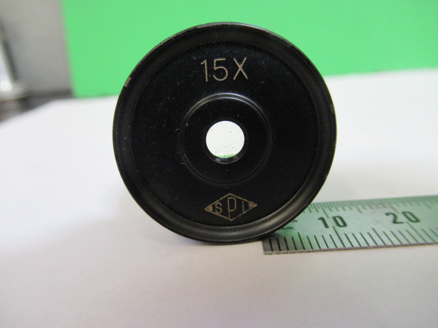 SPI JAPAN 15X EYEPIECE OCULAR LENS MICROSCOPE PART AS PICTURED T6-A-47
