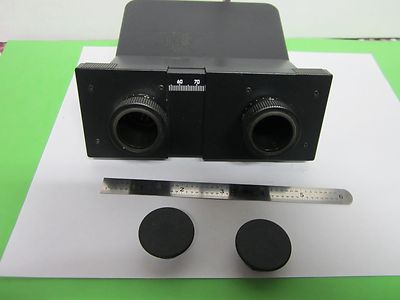 Microscope Part Ernst Leitz Portugal Head Without Eyepieces Optics