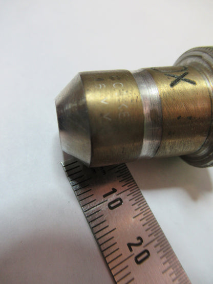 Antique Brass UK Objective 10X Optics Microscope Part