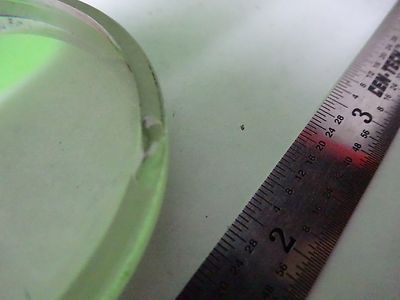 Optical Large Convex Concave Lens [chip on edge] Laser Optics