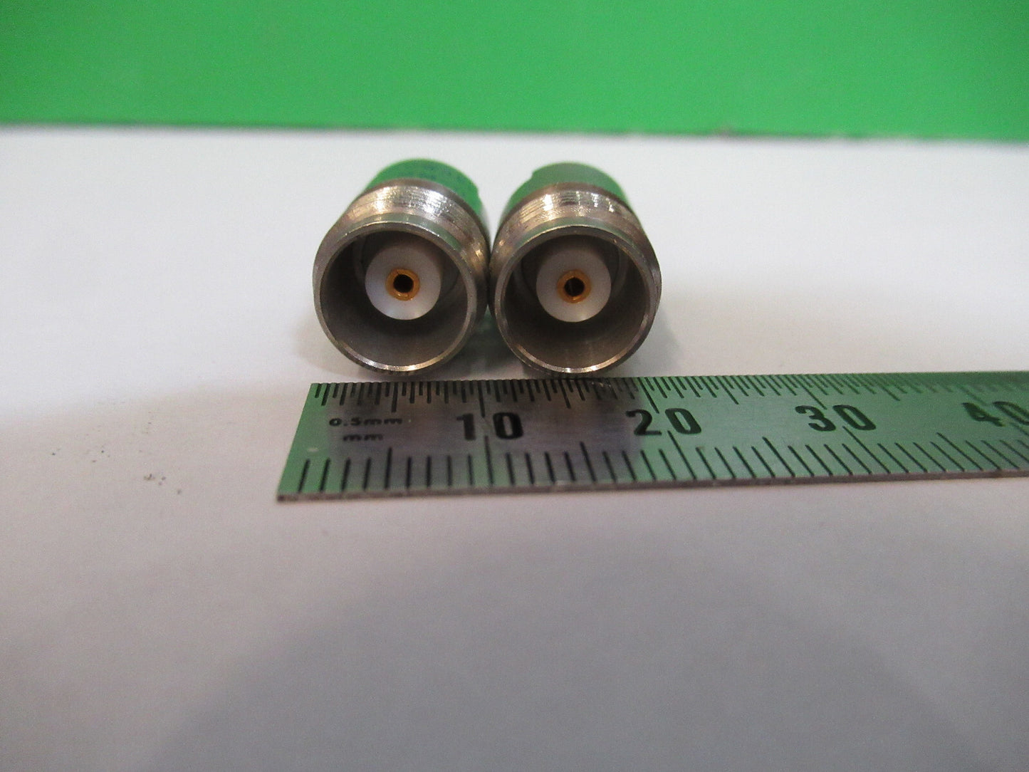RF MIDWEST MICROWAVE PAIR SMA TNC ADT-2687-TF-SMM-02 AS PICTURED &Z5-A-03