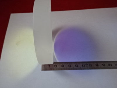 Optical Flat Fused silica 3" Dia Dichroic Mirror 1/10 Wave Laser Optics