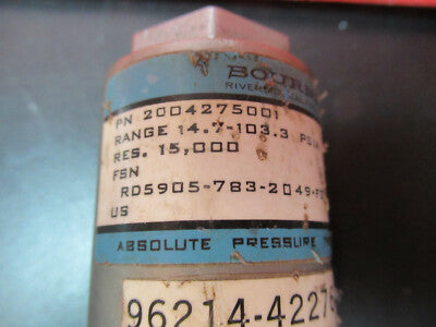 BOURNS ABSOLUTE PRESSURE TRANSDUCER 2004275001 SENSOR AS PICTURED &100-FT-2A