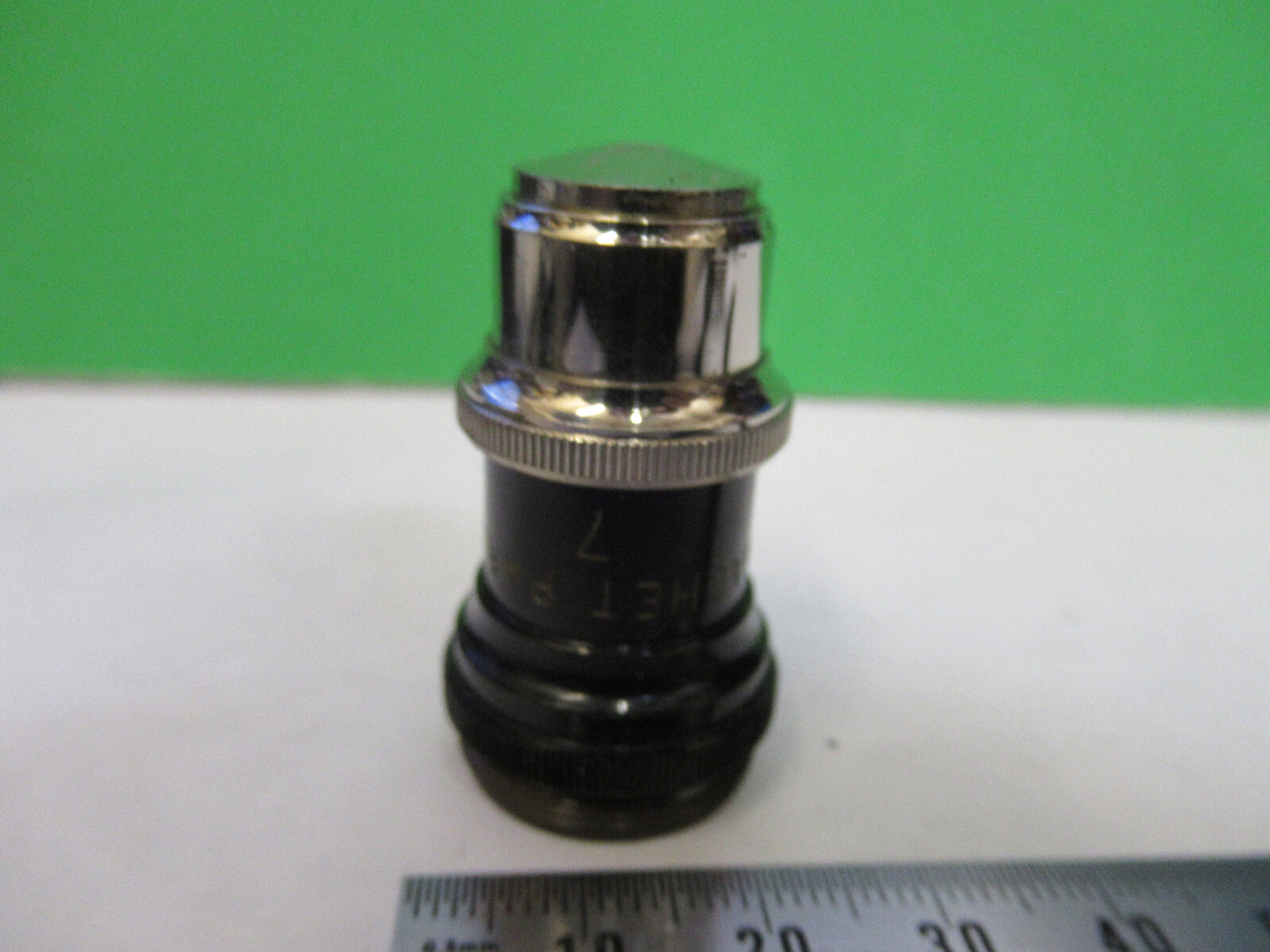 ANTIQUE NACHET PARIS "7" OBJECTIVE LENS MICROSCOPE PART AS PICTURED X2-A-28