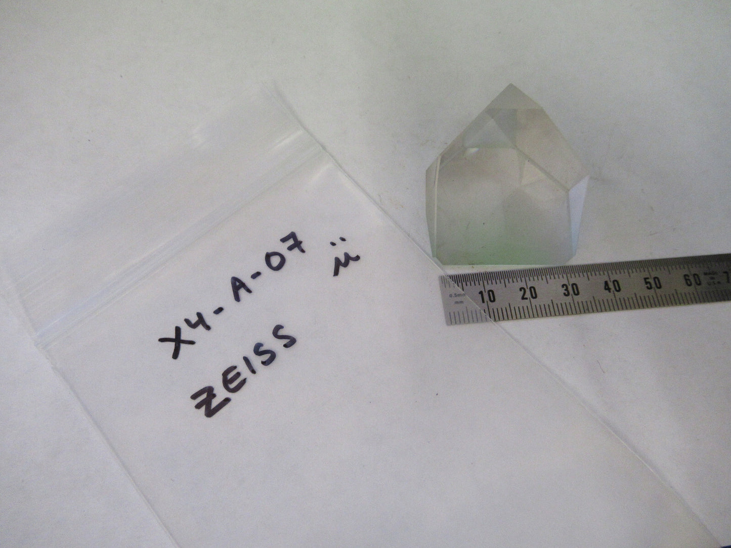 RARE ZEISS HEAD STEREO GLASS PRISM MICROSCOPE PART AS PICTURED X4-A-07