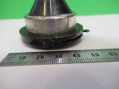 ANTIQUE BAUSCH LOMB CONDENSER + IRIS OPTICS MICROSCOPE PART AS PICTURED V1-A-15
