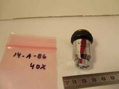 Wild Swiss Objective 40X Optics Microscope Part