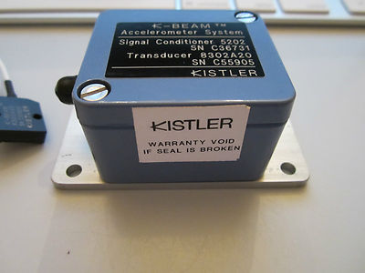 NEW KISTLER 8302A20/5202 254 mV/g ACCELEROMETER CALIBRATION VIBRATION
