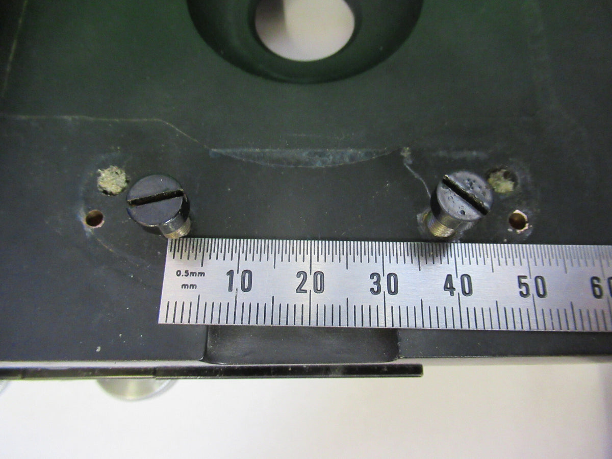 BAUSCH LOMB VINTAGE STAGE TABLE XY MICROSCOPE PART AS PICTURED &H9-C-01
