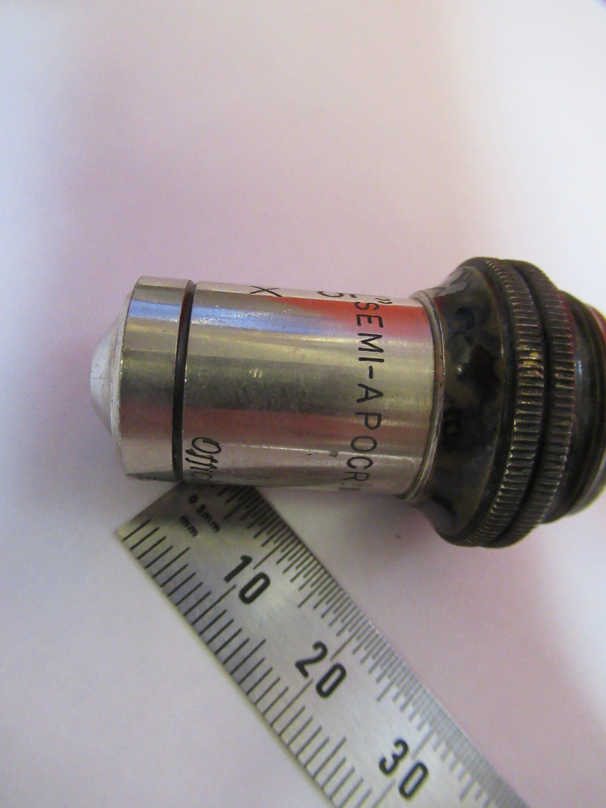 OFFICINE GALILEO ITALY OBJECTIVE  MICROSCOPE PART AS PICTURED T1-A-65