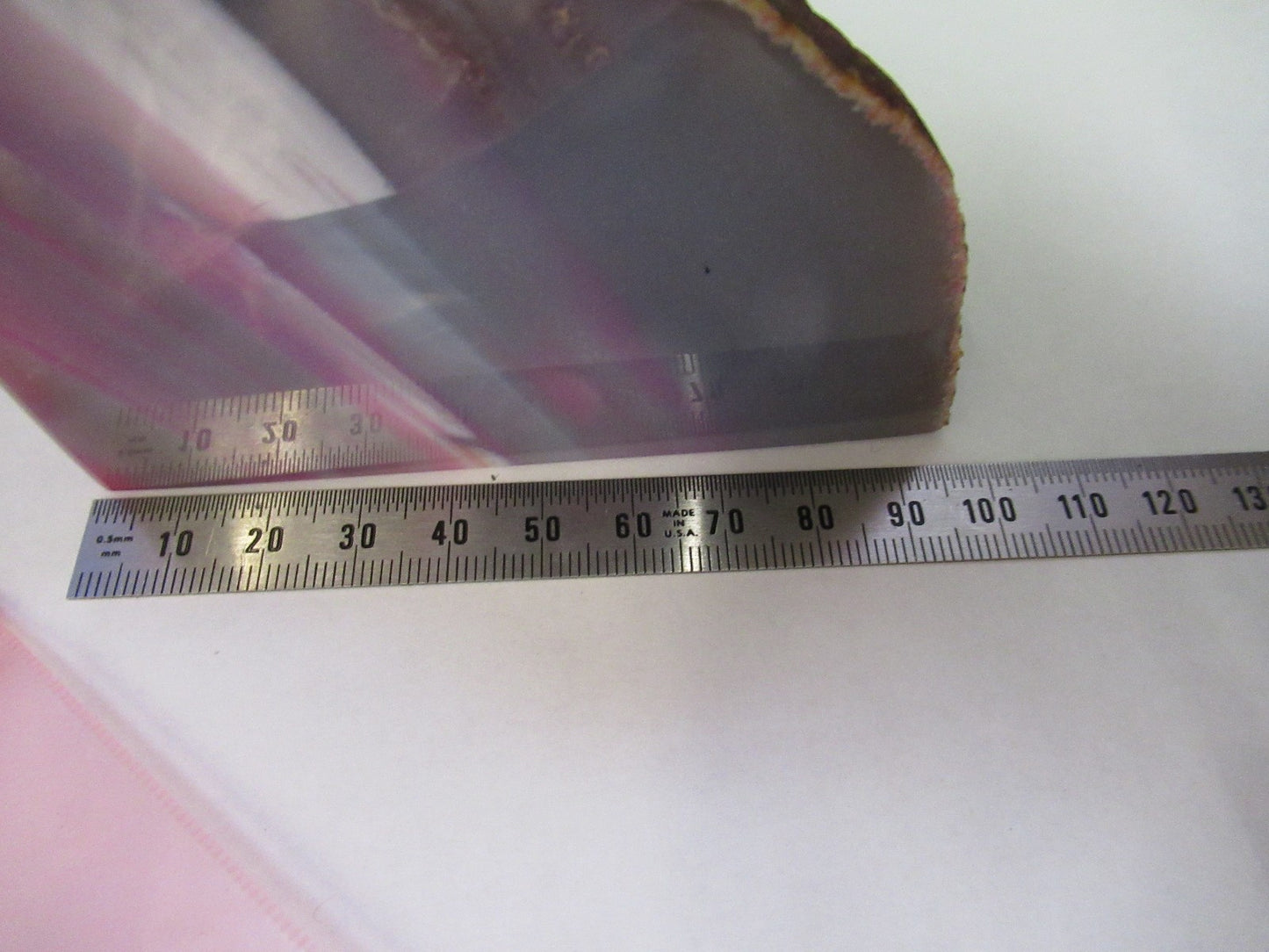 AMAZING AGATE SLICE MINERAL SAMPLE BEAUTIFUL SPECIMEN AS PICTURED V3-A-06