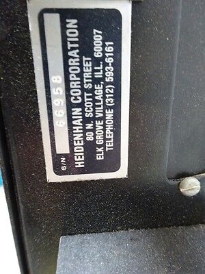 FOR PARTS MICROSCOPE POSITION HEIDENHAIN READOUT DISPLAY AS PICTURED AS IS #TC-2