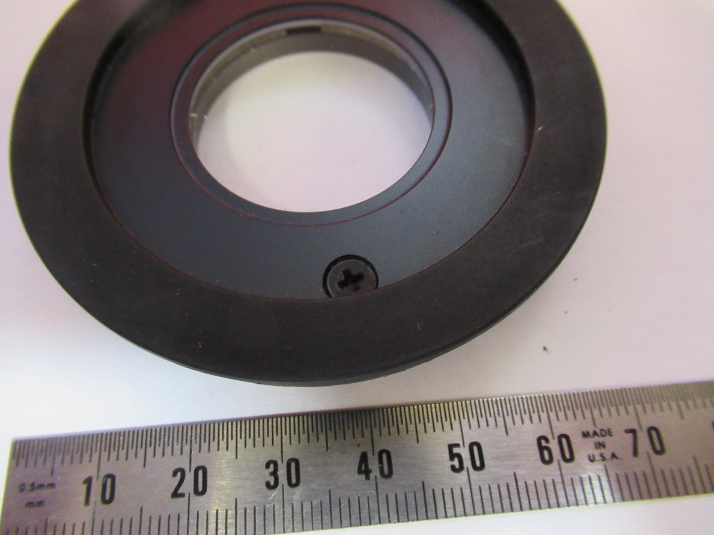 LEICA LEITZ GERMANY DMRB ILLUMINATOR LENS MICROSCOPE PART AS PICTURED T8-B-09