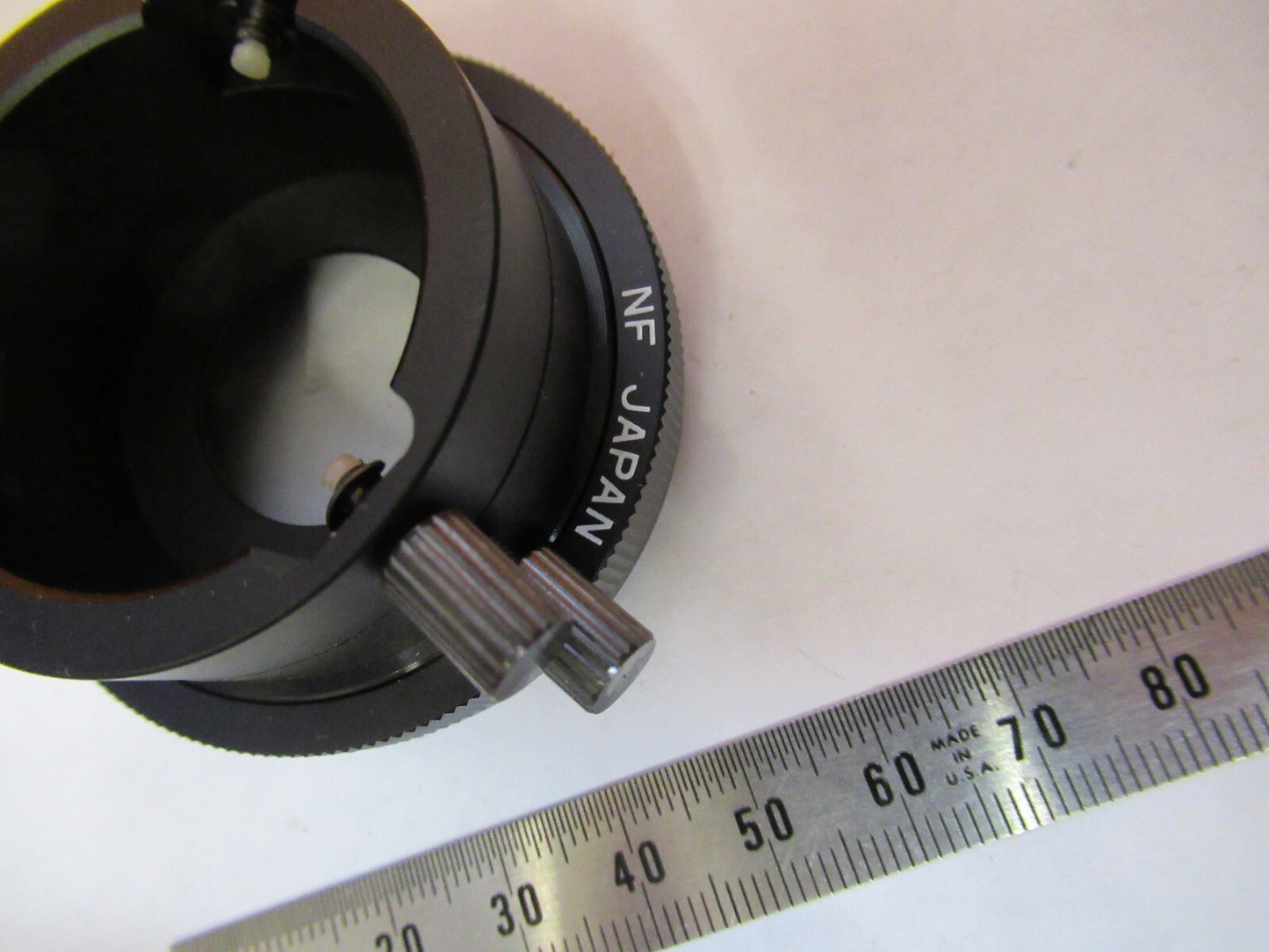 MOTIC 35mm ADAPTER CAMERA MICROSCOPE PART AS PICTURED 72-C-01