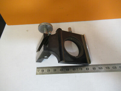 Antique Bausch & Lomb Pol Brass Holder Condenser Microscope
