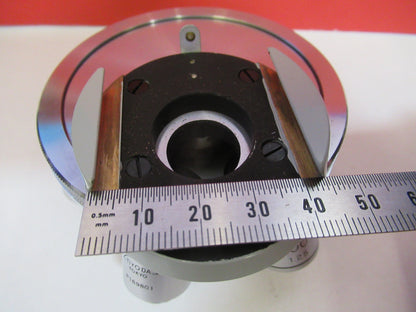TIYODA JAPAN  NOSEPIECE + 5 OBJECTIVES  MICROSCOPE PART AS PICTURED F8-A-87