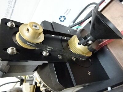 OPTICAL ROTATOR FIXTURE HOLDER PROFESSIONAL POSITIONING LASER OPTICS AS IS &LOB