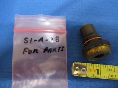 FOR PARTS NIKON JAPAN OBJECTIVE OPTICS MICROSCOPE PART AS PICTURED &S1-A-28