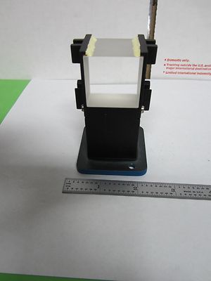 MICROSCOPE PART POLYVAR REICHERT LEICA CUBE OPTICS AS IS BIN#P1-07