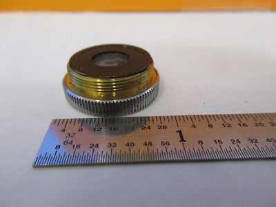 VICKERS ENGLAND OBJECTIVE 3X LENS OPTICS MICROSCOPE PART AS PICTURED &50-A-32