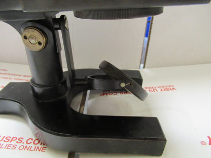 BRASS ANTIQUE SPENCER JUG HANDLE MICROSCOPE NEW YORK SCIENTIFIC AS PICTURED LOB