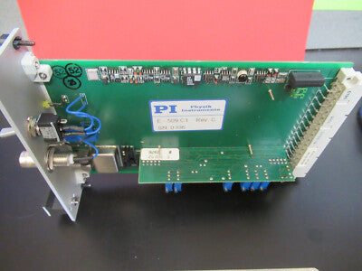 PI PHYSIK INSTRUMENTE SERVO CONTROLLER MODULE E-509.C1 AS PICTURED #B9-A-29