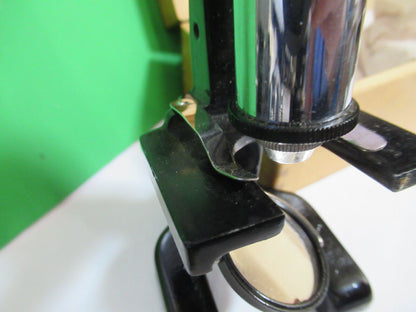 ANTIQUE RARE WOLLENSAK COLLECTABLE MINI MICROSCOPE OPTICAL AS PICTURED &H9-A-35