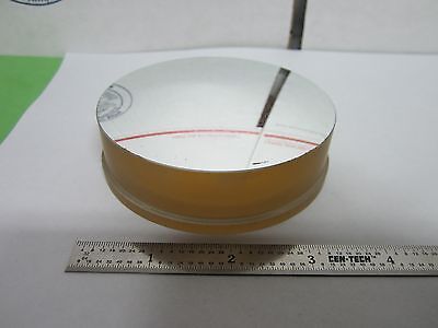 OPTISCHER ZERODUR-KONVEXSPIEGEL [einige Kratzer] LASEROPTIK WIE BESEHEN BIN#F2-3