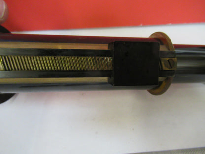 Bausch & Lomb Brass Tubus + Nosepiece Antique Microscope Part