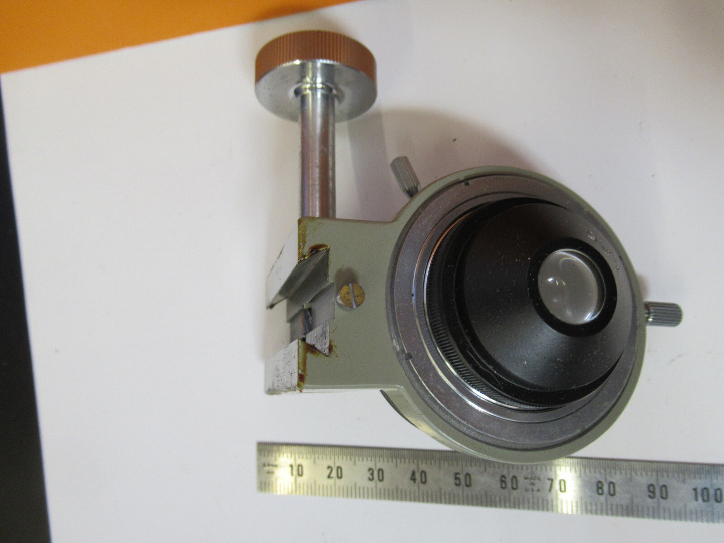 Kyowa Tokyo Japan Condenser + Iris + Holder Microscope Part