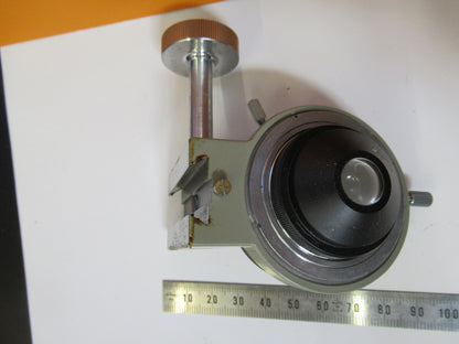 Kyowa Tokyo Japan Condenser + Iris + Holder Microscope Part