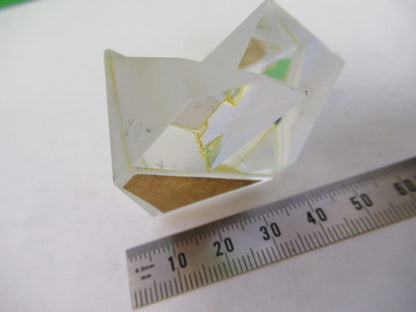 Optics American Optical Co. American Head Stereo Glass Prism Microscope Part