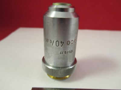 Ernst Leitz Germany Phaco Objective 40X /170 Microscope Optics