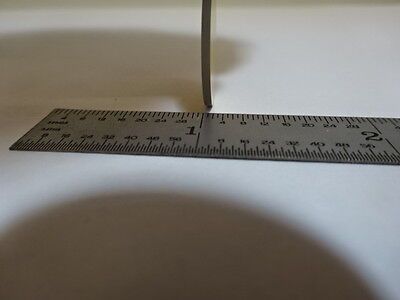 BLANK PIEZOELECTRIC QUARTZ CRYSTAL X-CUT GOLD PLATED PIEZO SENSOR AS IS #AL-18