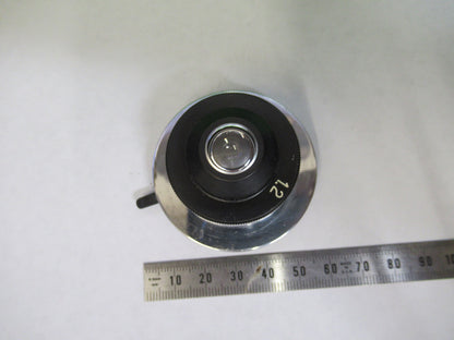 OLYMPUS JAPAN CONDENSER IRIS OPTICS MICROSCOPE PART AS PICTURED G8-A-37