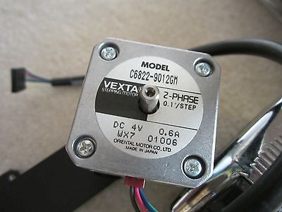 LINEAR MOTORIZED STAGE DISPLACEMENT VEXTRA STEP MOTOR AS IS BIN#OFC