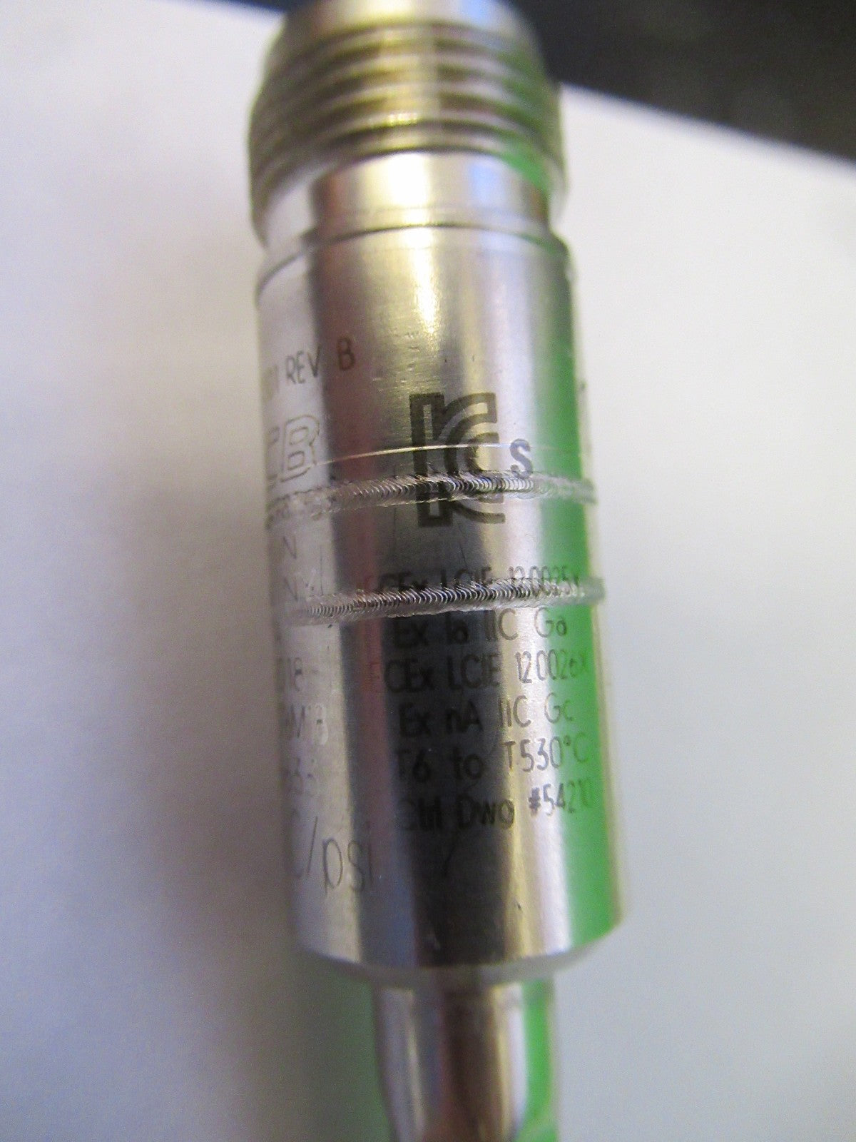 PCB PIEZOTRONICS 176M18 HIGH TEMP PRESSURE SENSOR 14 pC/psi AS PICTURED V3-A-11