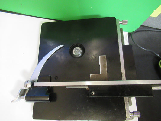 Bausch & Lomb Vintage Stage Table Xy Antique Microscope Part