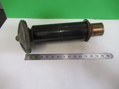 BAUSCH LOMB ANTIQUE BRASS TUBUS NOSEPIECE MICROSCOPE PART AS PICTURED  Y4-FT-91