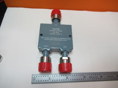 NARDA POWER DIVIDER 2-8 GHz 3324-2 EMI TEST RF MICROWAVE AS PICTURED &17-B-06