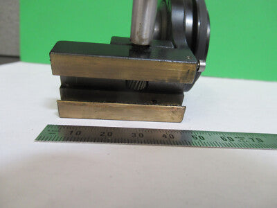 SPENCER AO VINTAGE CONDENSER + IRIS MICROSCOPE PART AS PICTURED Q9-A-58