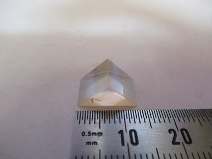 optical MINI glass PRISM MIL SPEC  laser optics as pictured  y3-a-17
